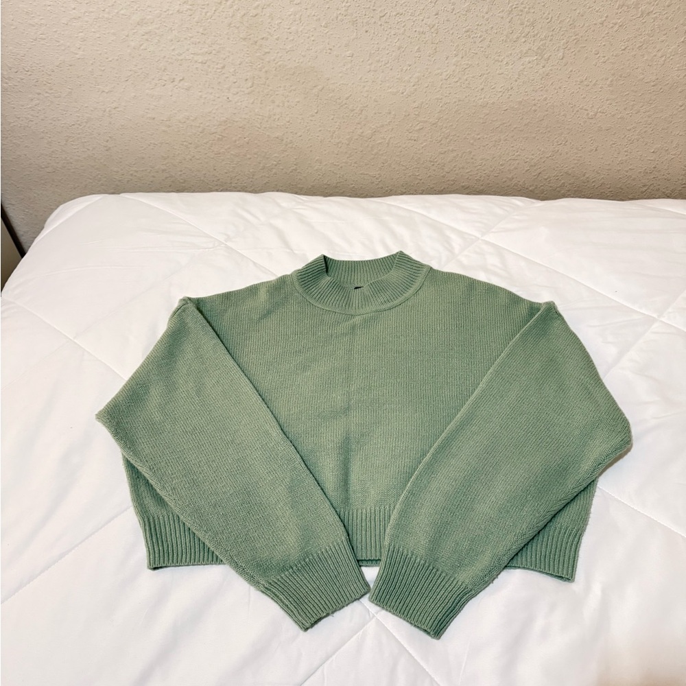 Divided Sage Green Crew Neck Sweater